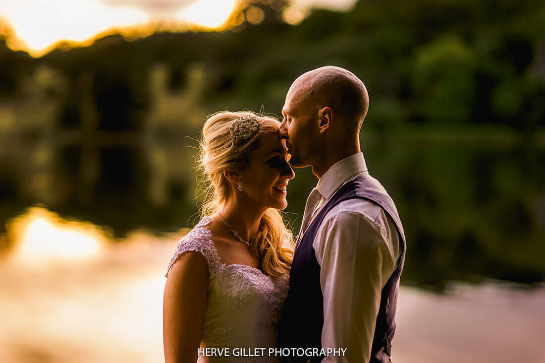 Bride And Groom Kiss Wedding Photography Herve Photography