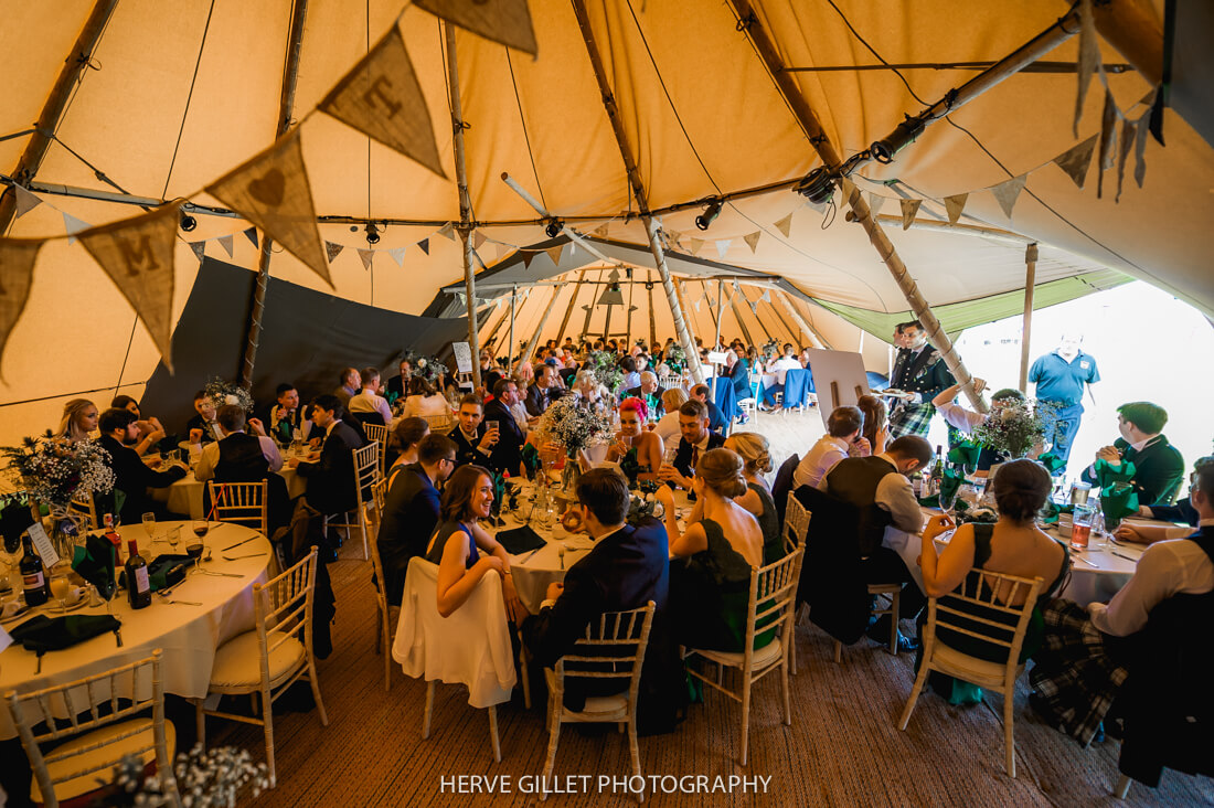 Lancashire Tipi Wedding Photography