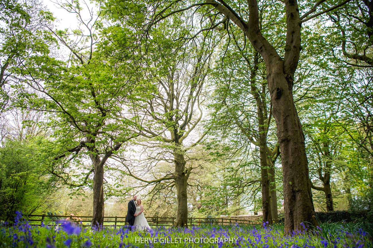 spring at the West Tower wedding