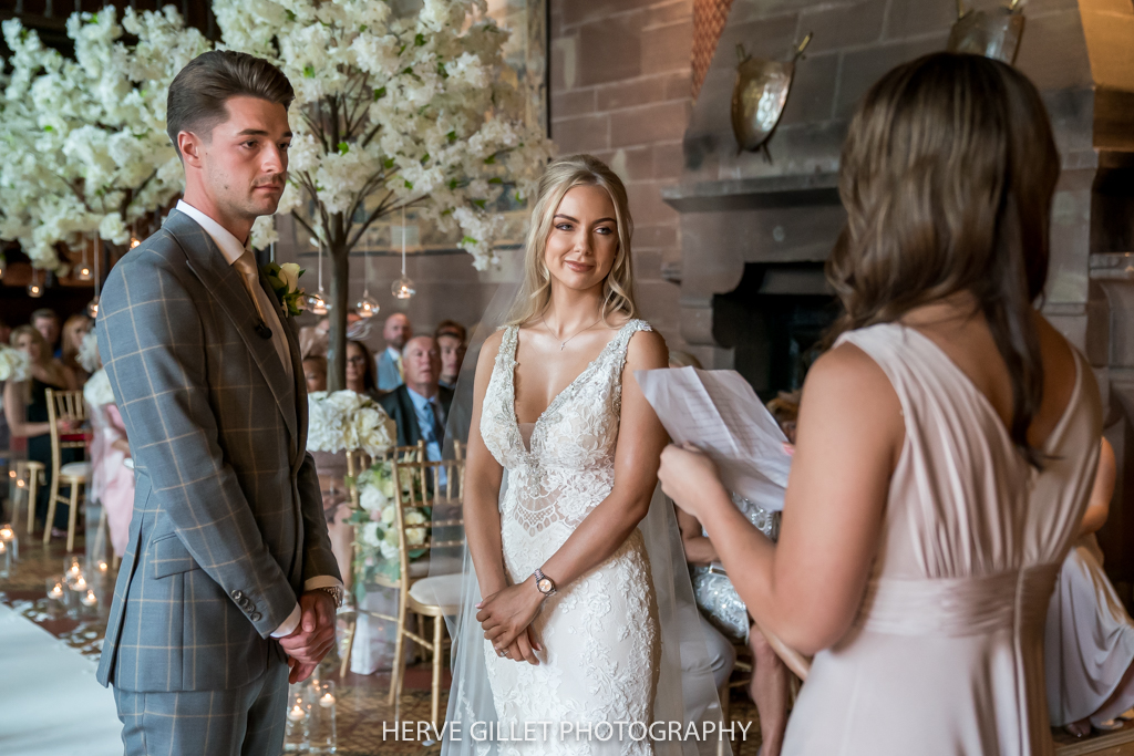 Cheshire wedding photographer Peckforton Castle